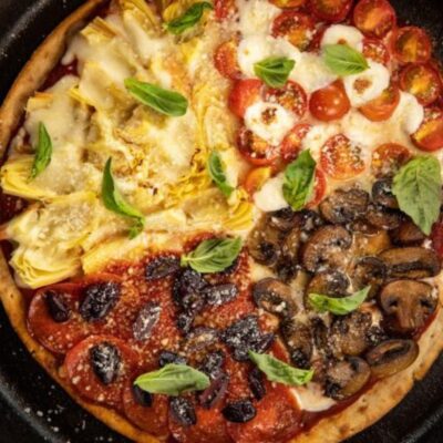 Chicken Sausages Pizza