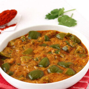 Chicken Lemon Green Chilli Karahi
