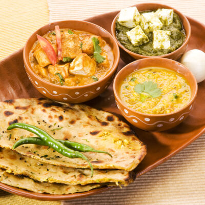 Chicken Malai Boti Paratha
