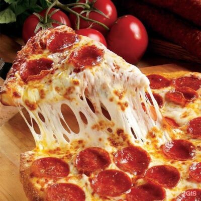 Beef Pepperoni Pizza
