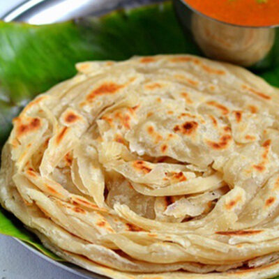 Chicken Zinger Cheese Paratha