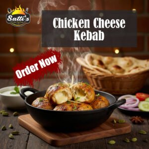Chicken Cheese Kebab
