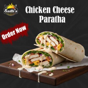 Chicken Cheese Paratha