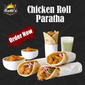 Chicken Roll Paratha